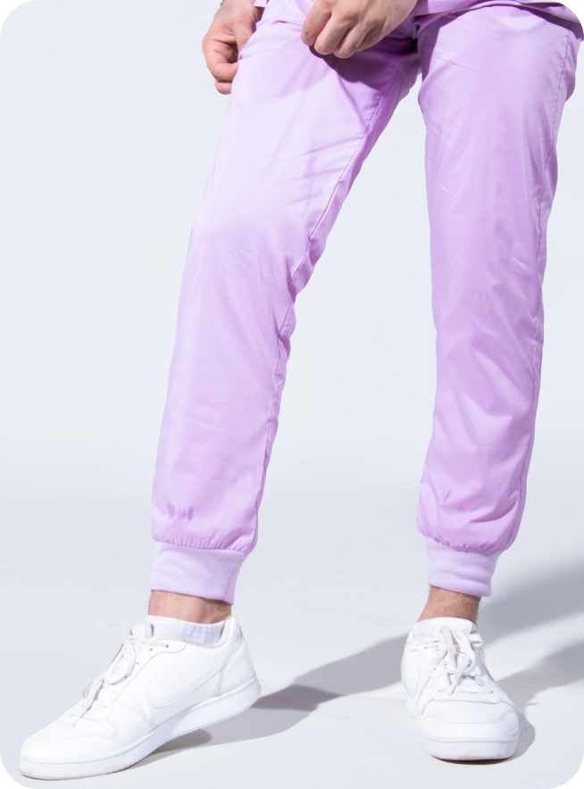 Steel Blue Women 4-Pocket Mandarin Collar